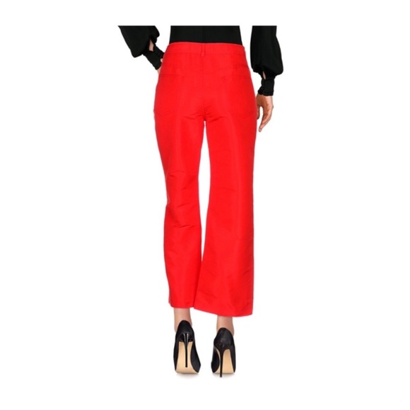 New! Rare MARNI Faille High Waist Wide Cropped Pants - Picture 5 of 11